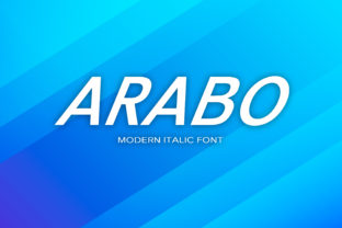 Arabo: A Clean, Modern Display Font for Digital Design