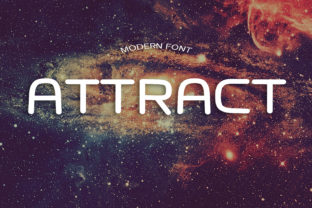 Attract: A Futuristic Display Font That Elevates Digital Branding