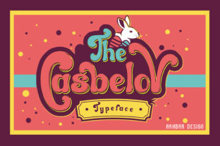 Casbelov: A Cheerful Display Font for Memorable Branding