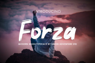 Forza: A Display Font for Editorial Elegance