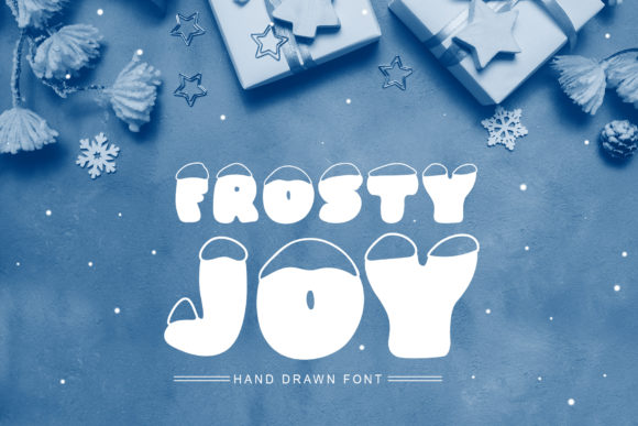 Frosty Joy: A Winter Display Font That Elevates Your Brand