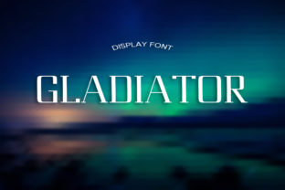 Gladiator Font: A Bold, Editorial Display Typeface for Small Businesses