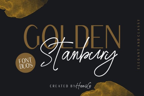 Golden Stanbury: A Display Font That Earns Its Place in Real Campaigns