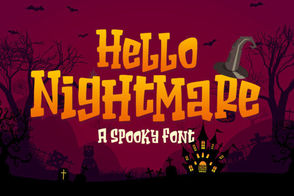 Hello Nightmare: A Display Font for Spooky Web Design