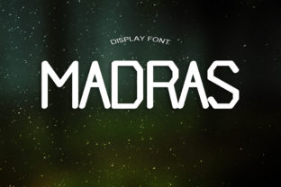 Madras: A Bold, Blocky Display Font That Elevates Small Business Branding