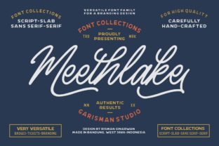 Meethlake: A Light, Sweet Display Font for Thoughtful Design