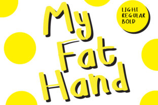 My Fat Hand: A Display Font That Feels Like a Warm, Thoughtful Gesture