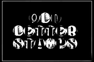 Old Letter Stamps: A Display Font with Warm, Wooden Soul