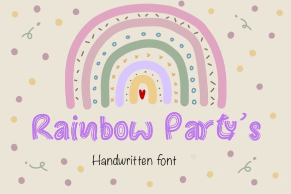 Rainbow Party Font: A Playful Tool for Visual Impact