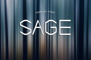 Sage: A Modern Display Font with Elegant Charm