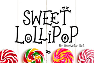 Sweet Lollipop Handwritten Font for Crafters & Sellers
