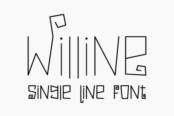 Willine: A Clean Display Font for Creative Crafters